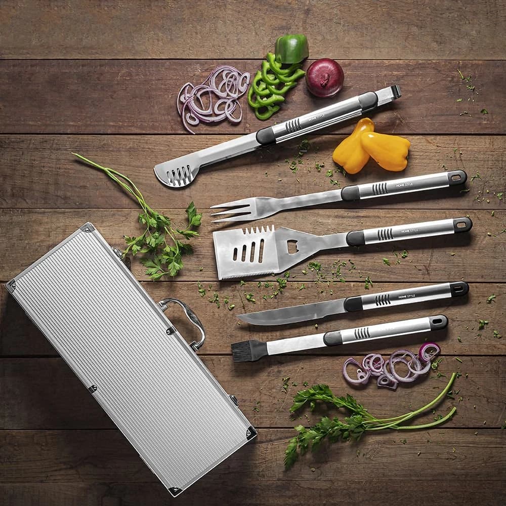 Jogo para Churrasco Home Style Grill Preto — foto 2 de 2