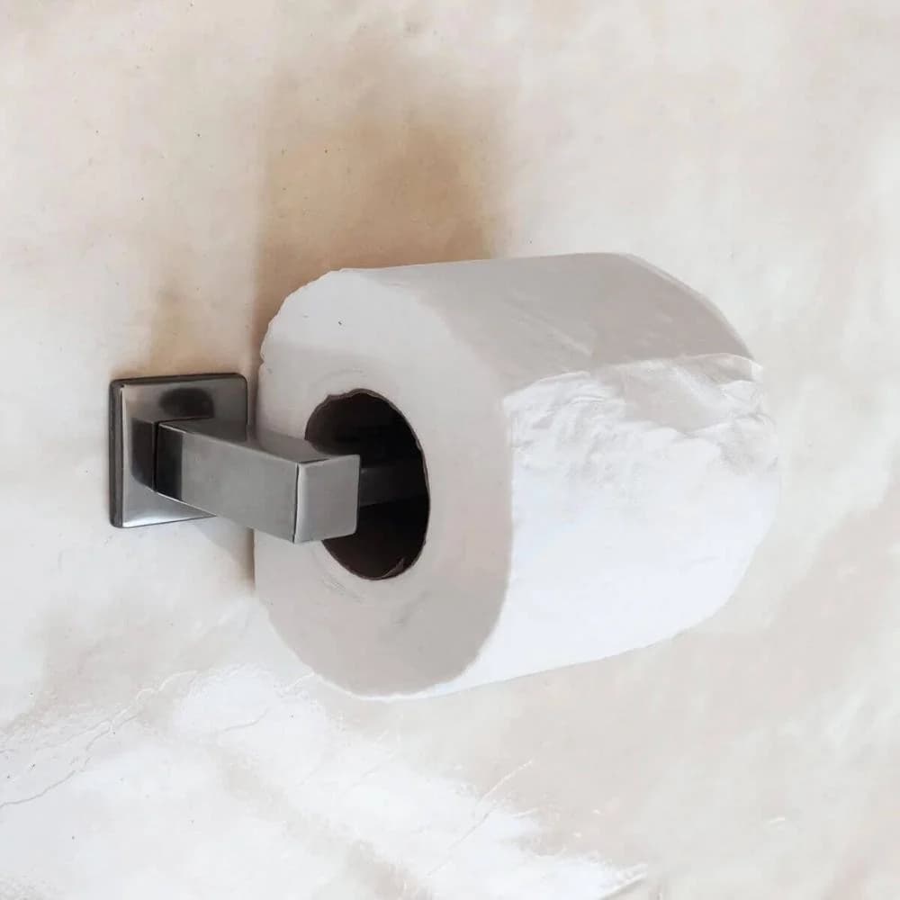 Kit Acessórios Banheiro Suporte Papel Higiênico e Toalheiro Único — foto 8 de 10