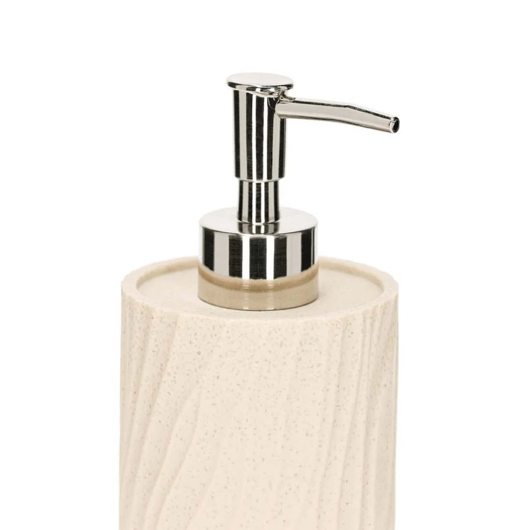 Kit organizador de bancada lavabo e banheiro Bege Areia Mart Bege — foto 2 de 4