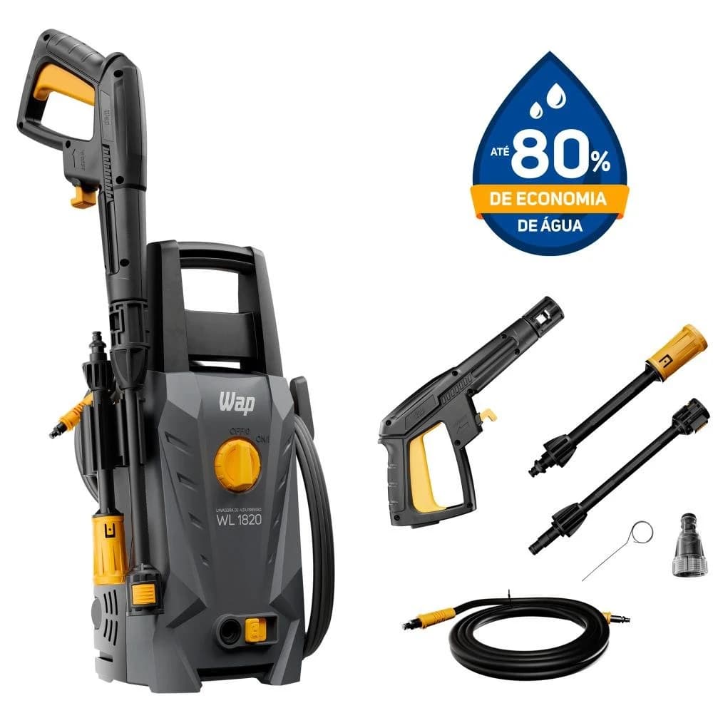 Lavadora de Alta Pressão 1400W 1500PSI WAP WL 1820 Padrão — foto 5 de 15