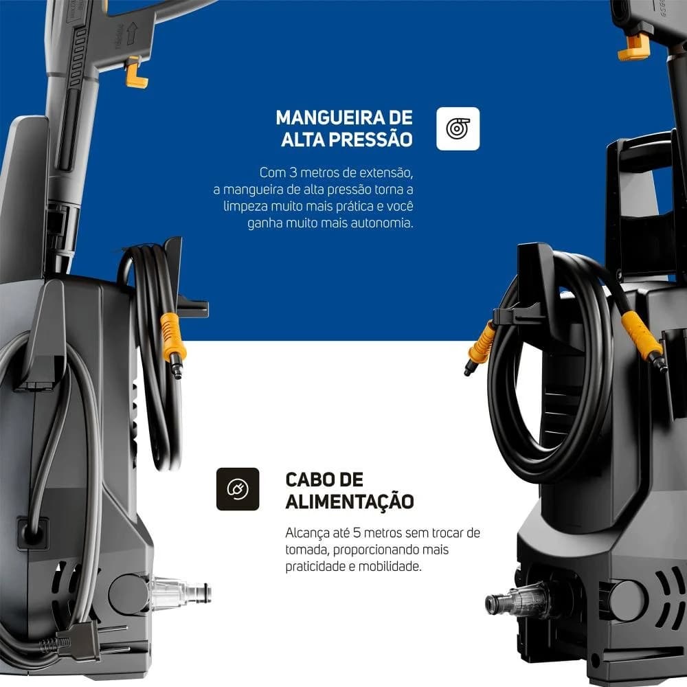 Lavadora de Alta Pressão 1400W 1500PSI WAP WL 1820 Padrão — foto 7 de 15