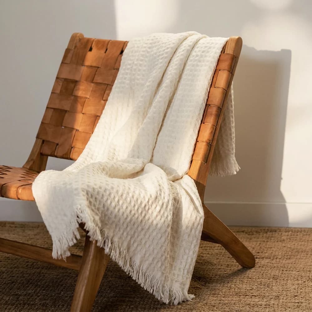 Manta Peseira Home Style Azala OFF-WHITE — foto 2 de 6