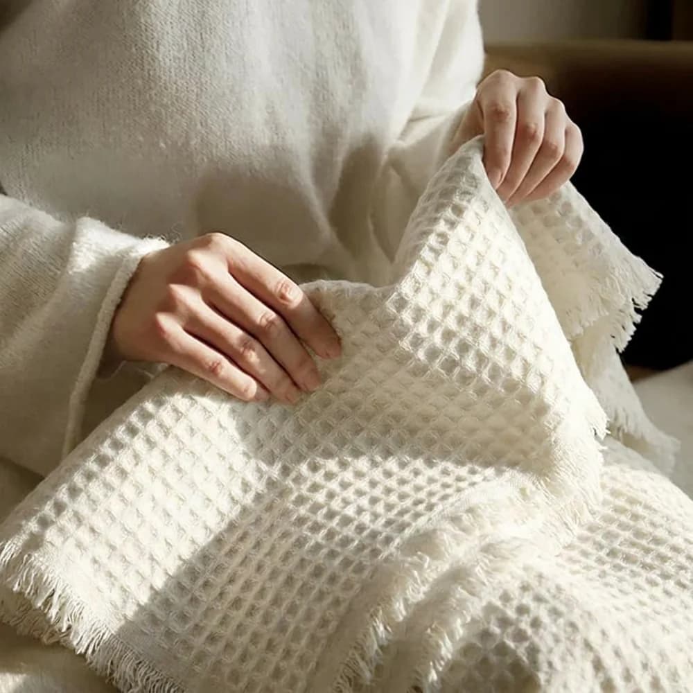 Manta Peseira Home Style Azala OFF-WHITE — foto 3 de 6