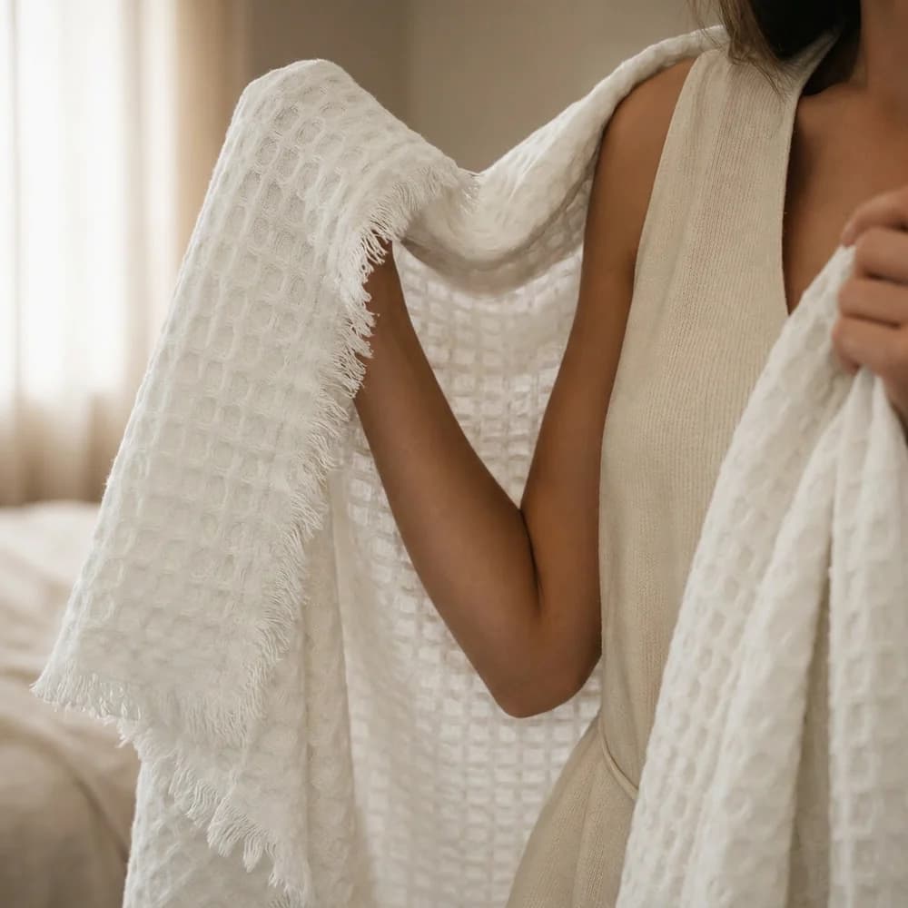 Manta Peseira Home Style Azala OFF-WHITE — foto 6 de 6