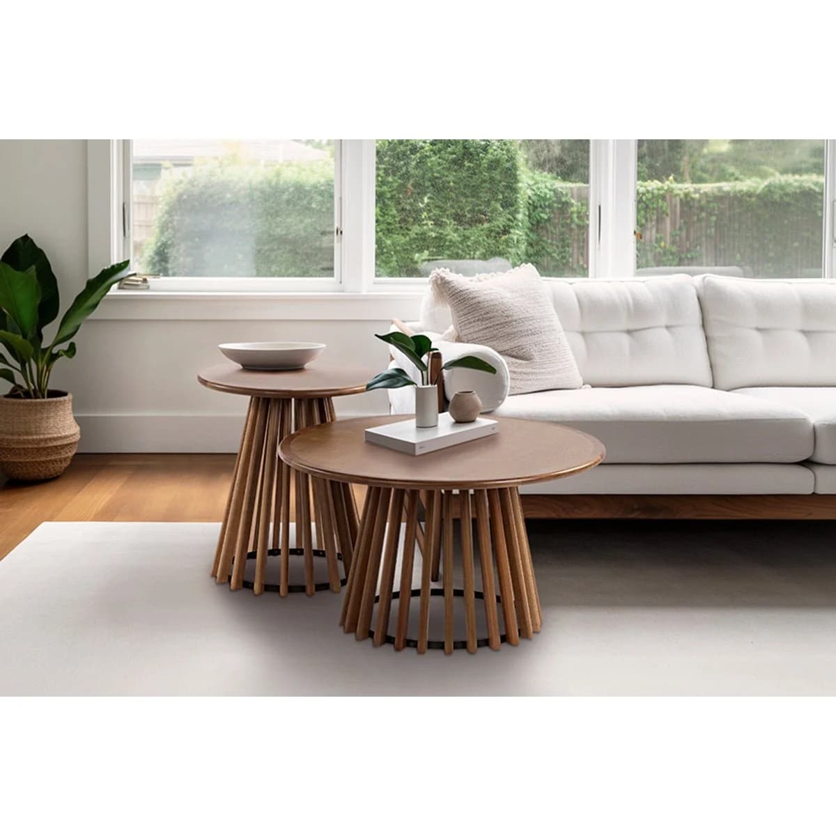 Mesa de Centro Didion Avelã Oppa Design Avelã — foto 9 de 10