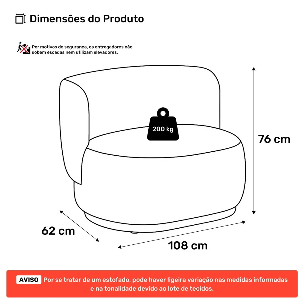 Namoradeira Decorativa Orgânica Molly 02 Lugares Couríssimo Branco - Abmaza Branco — foto 4 de 7