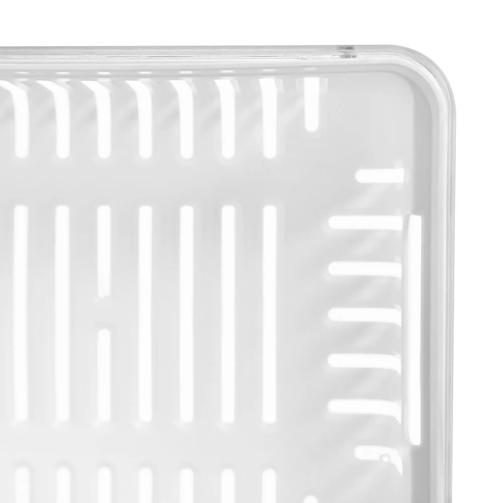 Organizador de Geladeira com Tampa e Cesto Home Style Clear 20 cm x 15 cm INCOLOR — foto 3 de 3