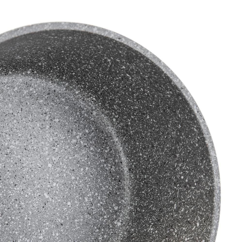 Panela com Tampa Indução Tognana Stone & Wood 16 cm CINZA — foto 4 de 5