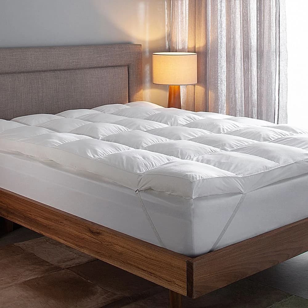 Pillow Top Queen Buddemeyer Vision Fill Gold 100% Algodão Acetinado Branco BRANCO / QUEEN 160/200/7 — foto 1 de 2