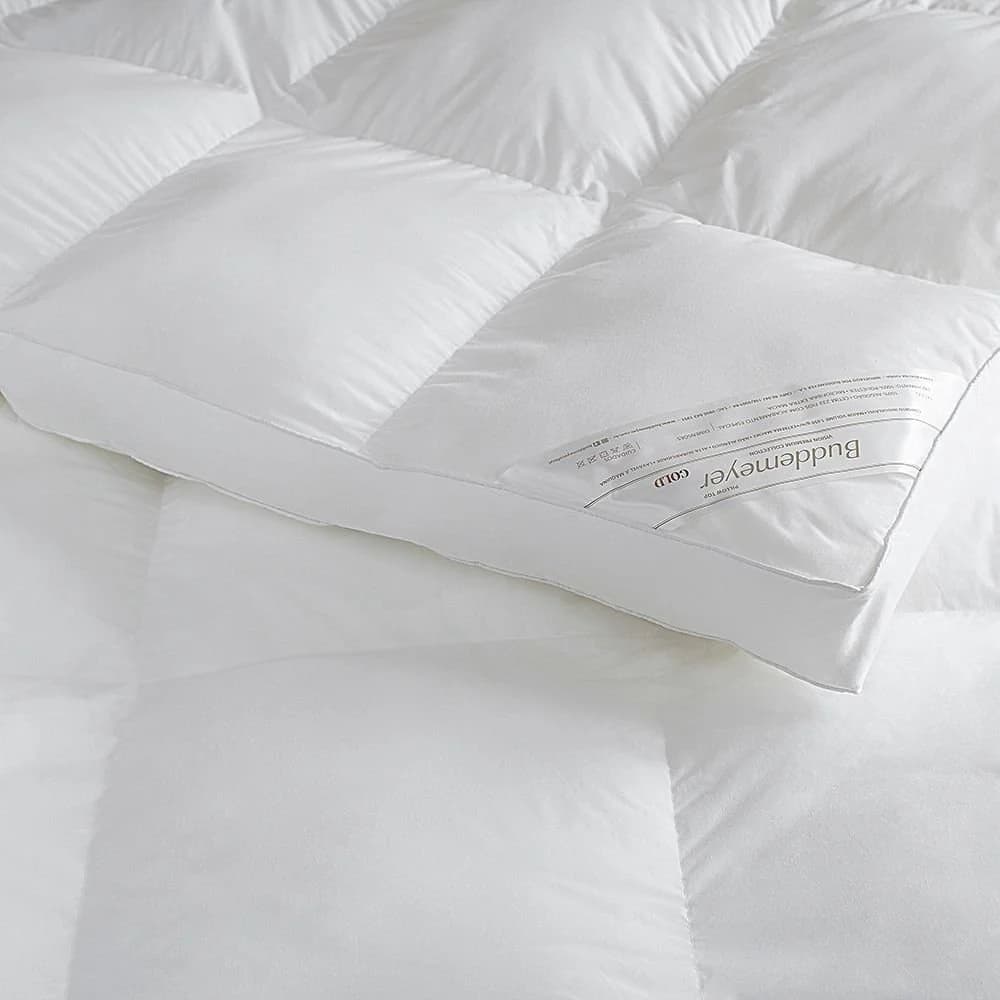Pillow Top Queen Buddemeyer Vision Fill Gold 100% Algodão Acetinado Branco BRANCO / QUEEN 160/200/7 — foto 2 de 2