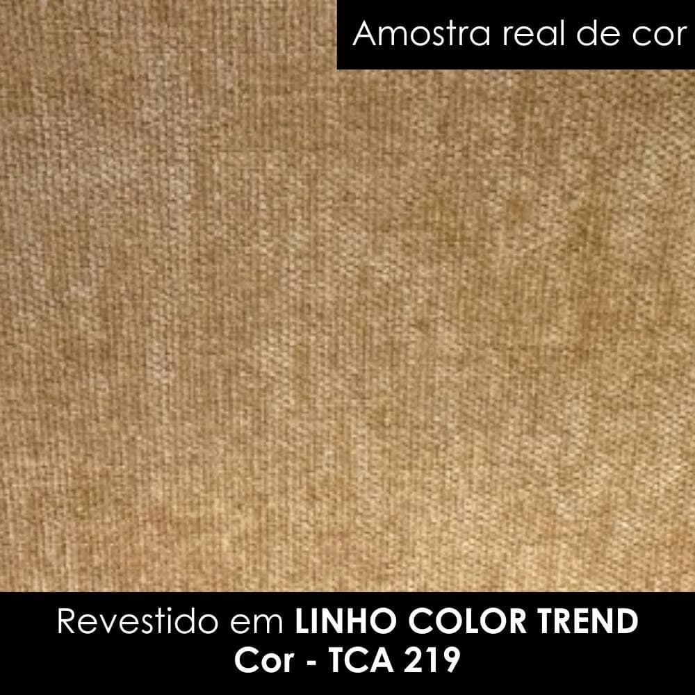 Poltrona Decorativa Lume Madeira Linho Color Trend Tca 219 — foto 5 de 10