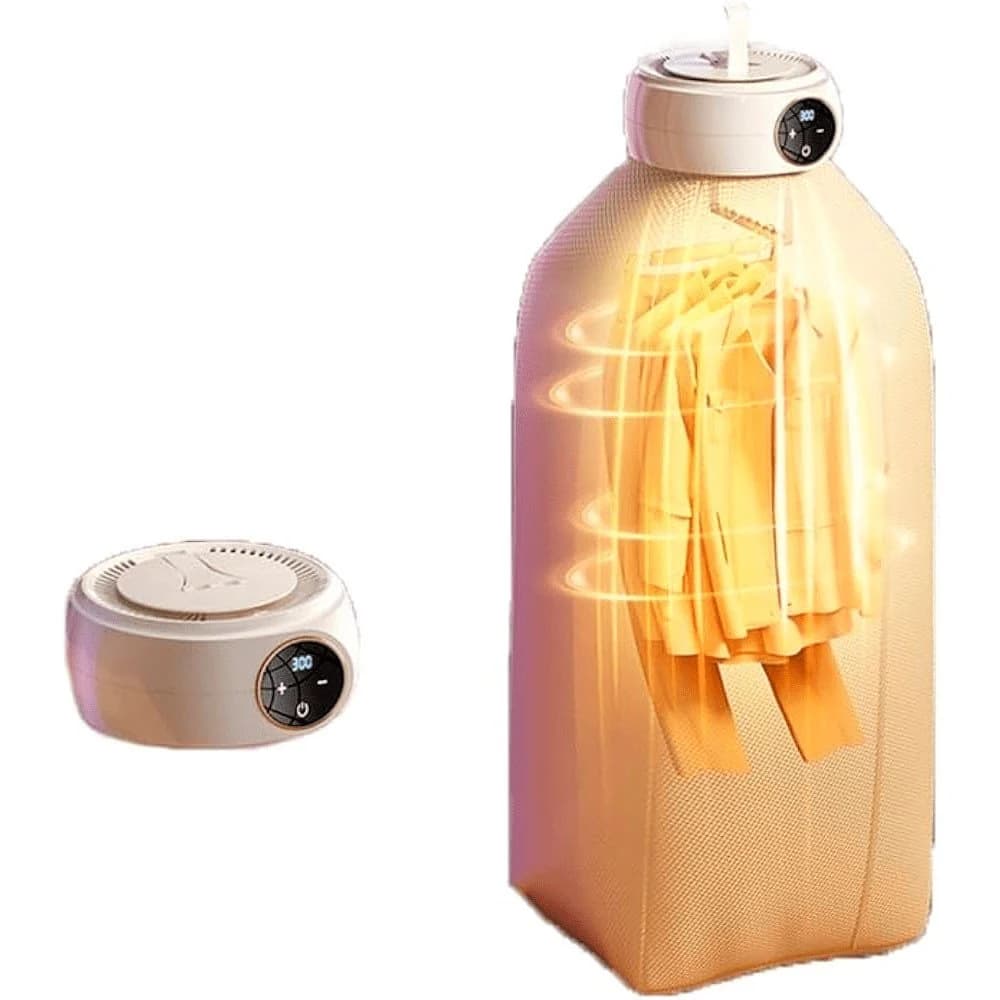 Secadora de Roupas Portátil 600W Praxis Branco — foto 10 de 11