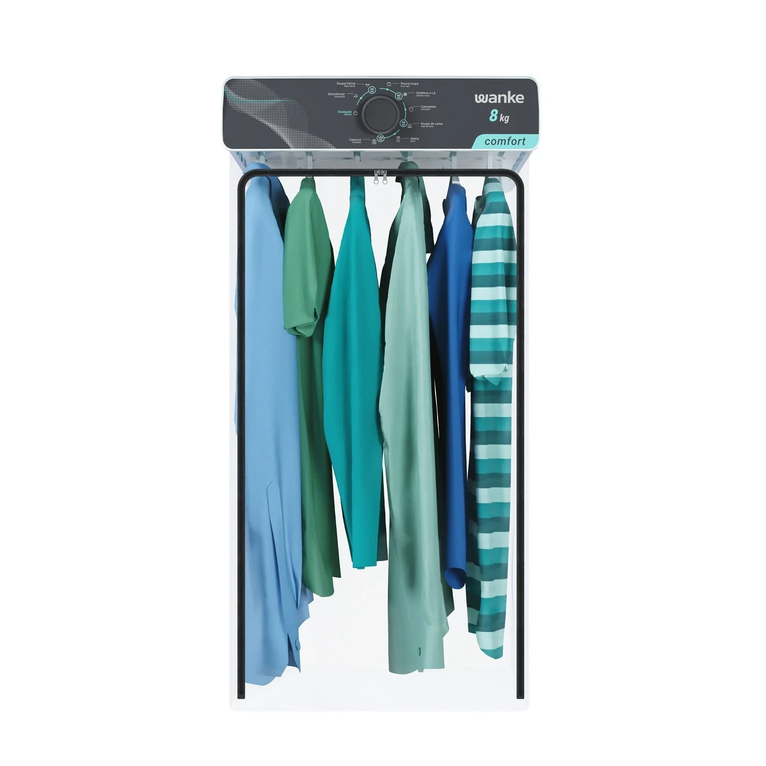 Secadora de Roupas Wanke Comfort - 8 Kg - Branca 220V — foto 3 de 12