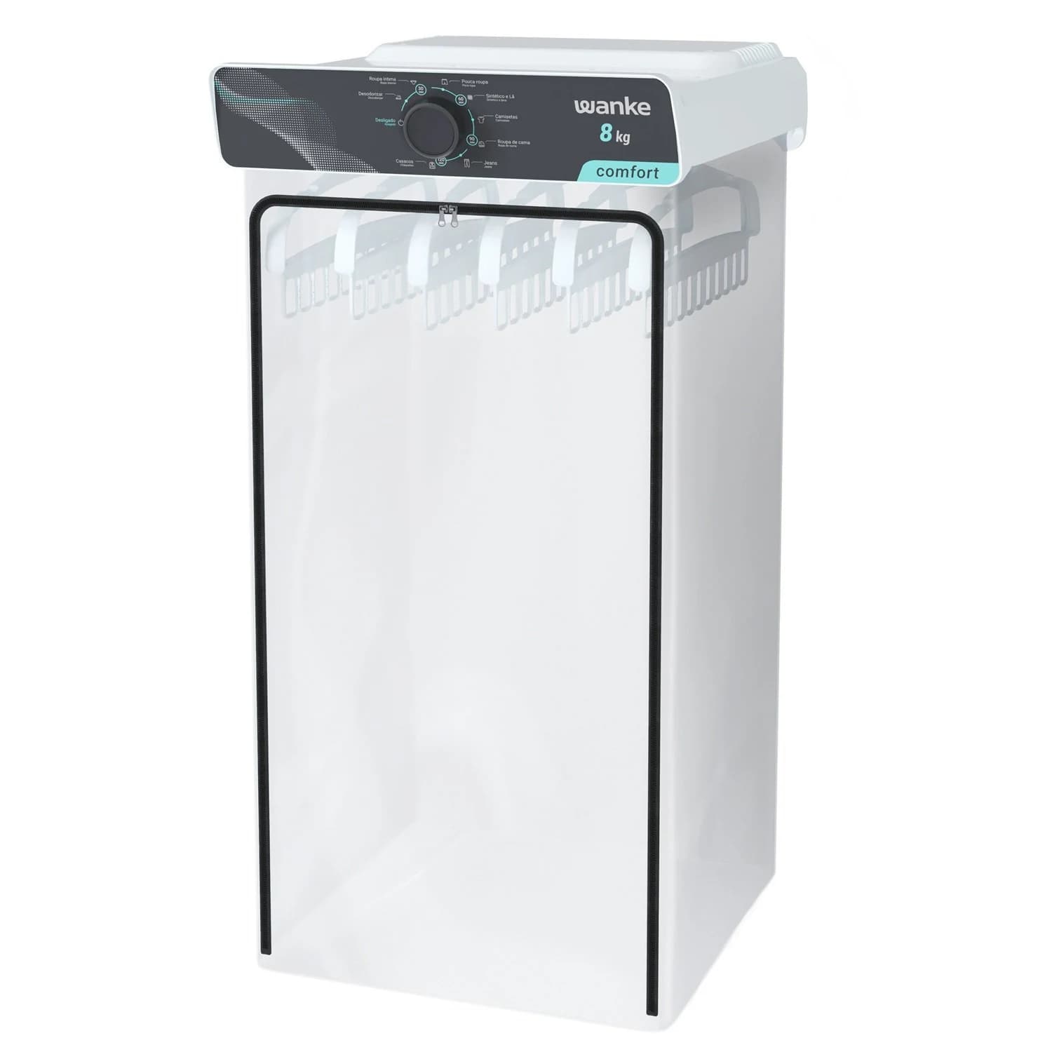Secadora de Roupas Wanke Comfort - 8 Kg - Branca 220V — foto 4 de 12