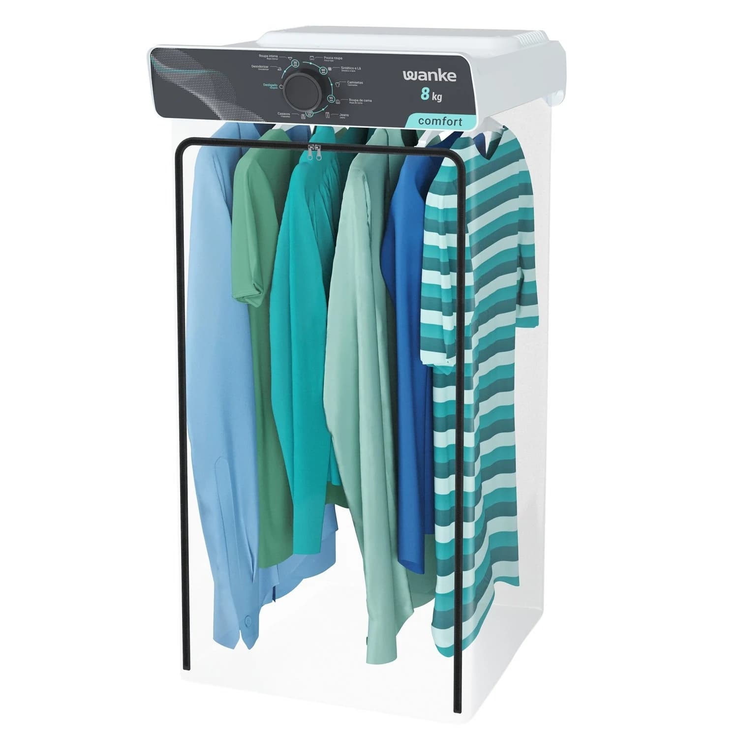 Secadora de Roupas Wanke Comfort - 8 Kg - Branca 220V — foto 5 de 12